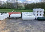 500 gallon below ground ASME steel propane tank with riser - Image 3